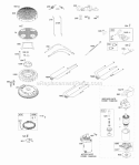 Flywheel Controls Wire Harness Alternator Starter Diagram and Parts List for 49M977-0119-G5  Briggs and Stratton Engine